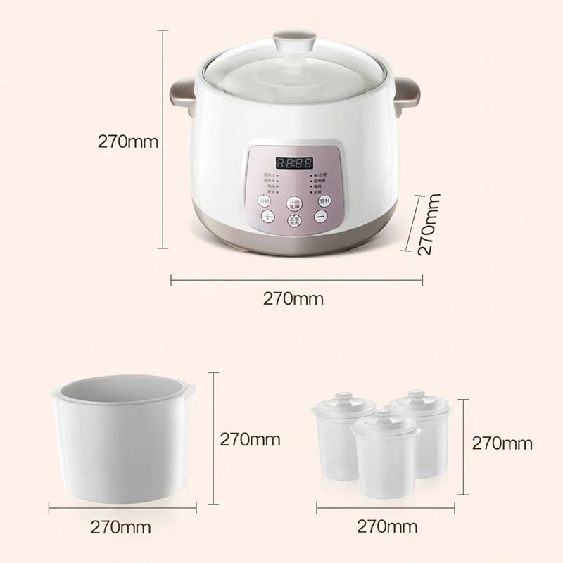 1.6L Stainless Steel Stew Pot